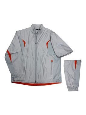 CALLAWAY GOLF Light Windbreaker Zip-Off Sleeves Summer Jacket Mens Large